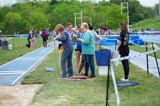 EAHS Track and Field Long Jump 2024